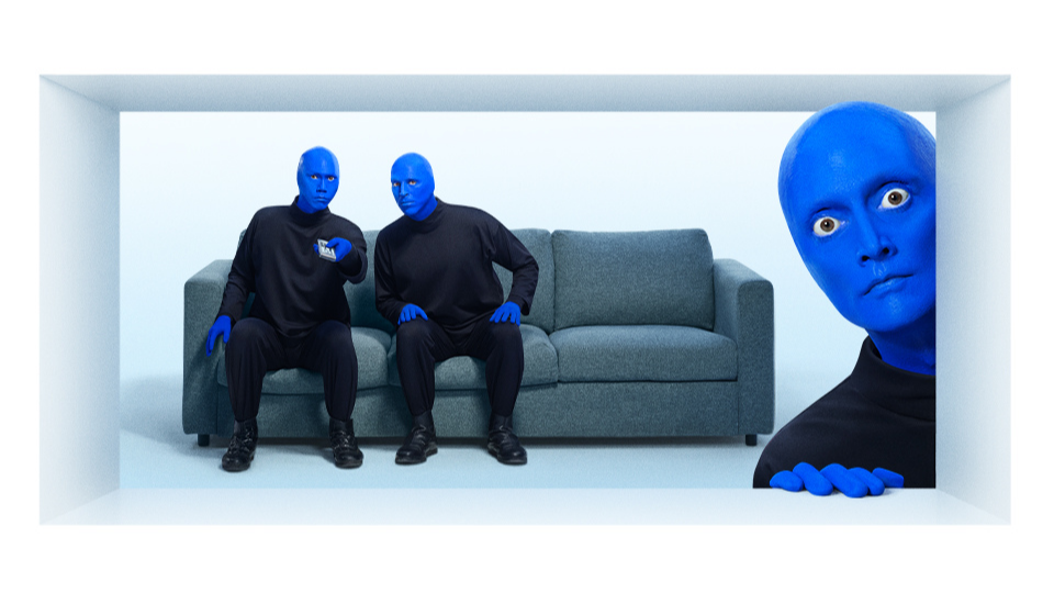 Blue Man Group Las Vegas show at Luxor