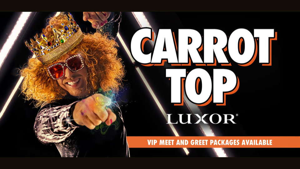 Carrot Top Las Vegas show at Luxor