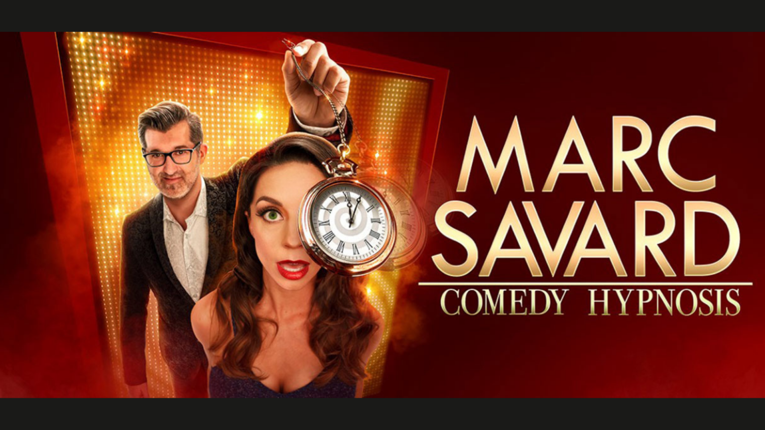 MARC SAVARD Comedy Hypnosis Las Vegas show at Nathan Burton Theater