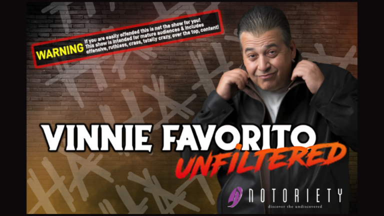 Vinnie Favorito Unfiltered Las Vegas show at Neonopolis