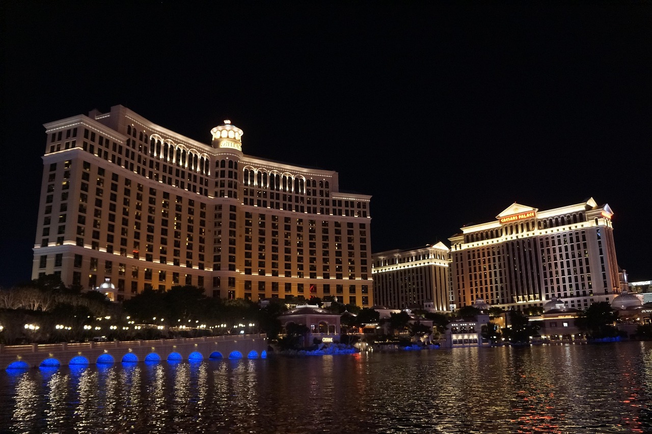 Bellagio resort and fountains, Las Vegas