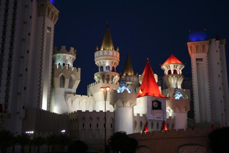 Excalibur Hotel & Casino castle exterior, Las Vegas